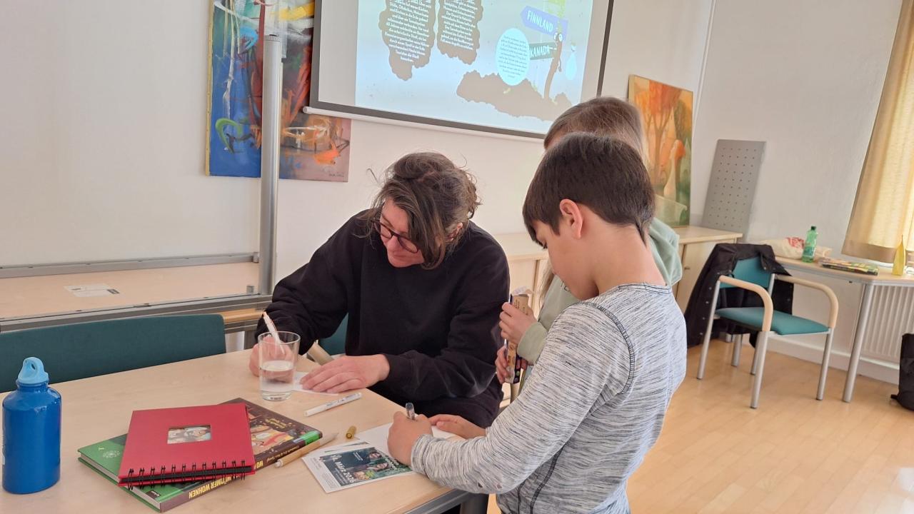 Lesung für Kinder mit Spagl und Etz