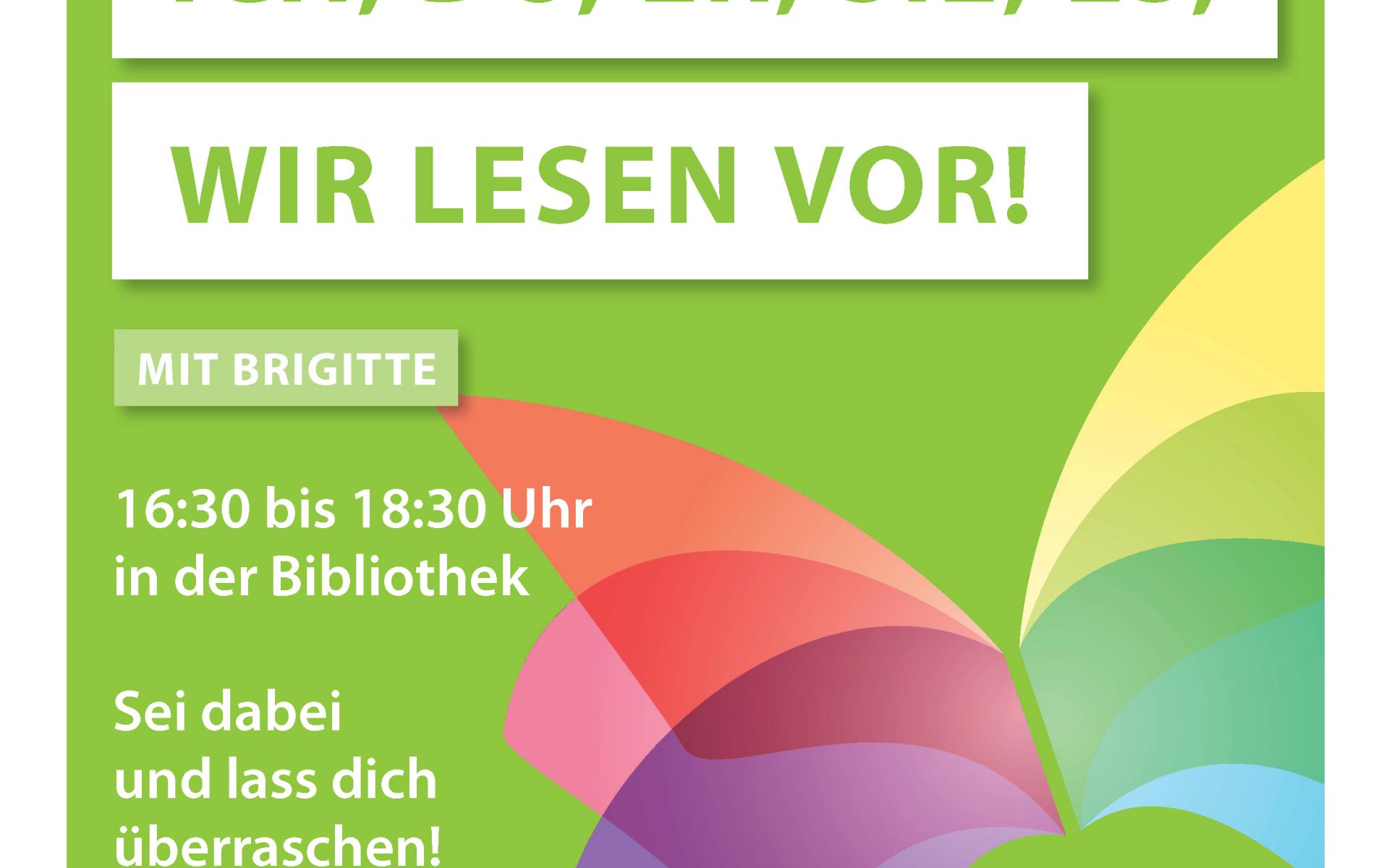 Plakat Vorlesetag