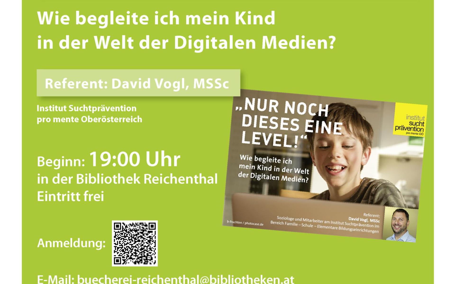 Plakat Vortrag Sucht