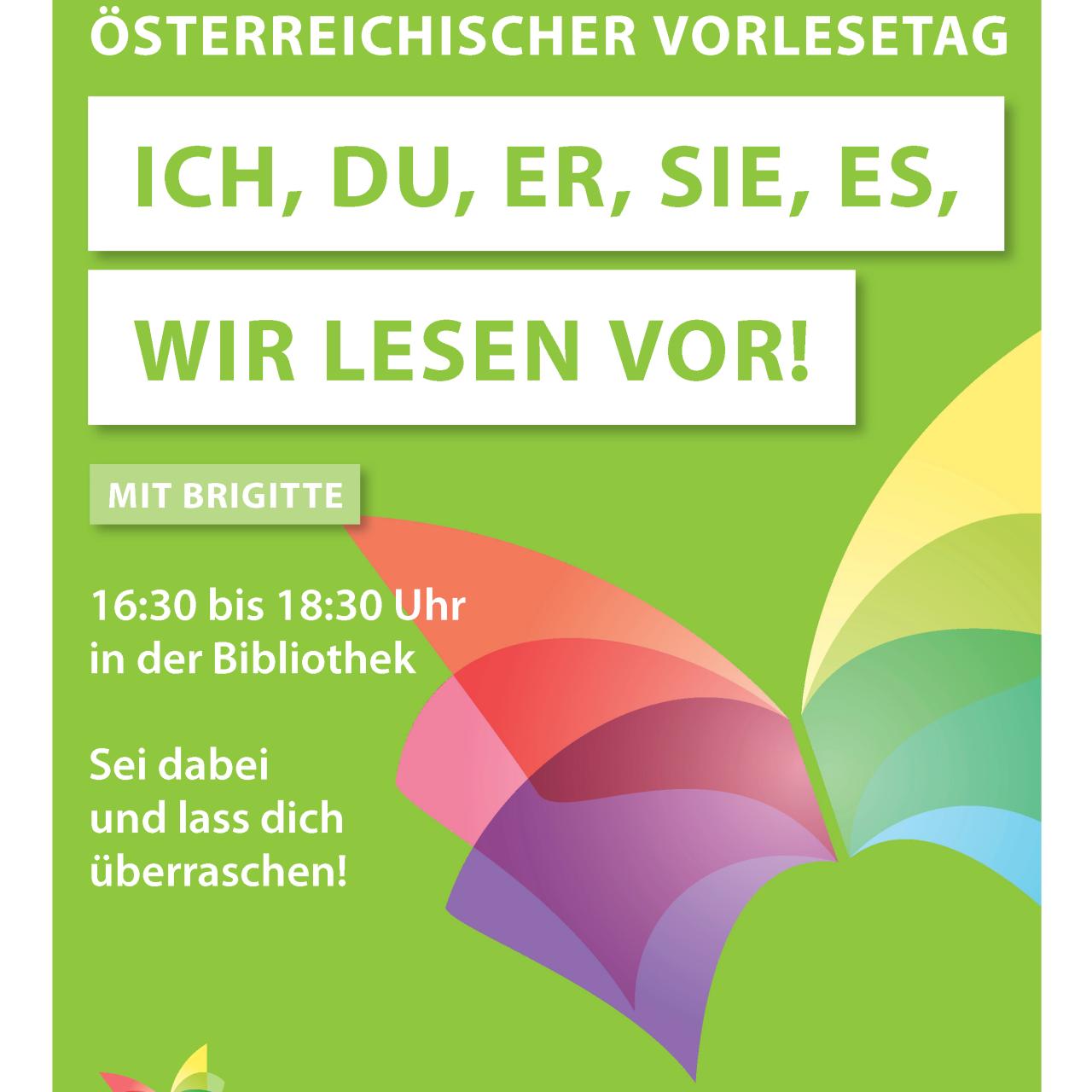 Plakat Vorlesetag