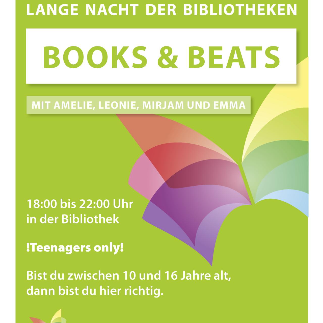 Plakat books & beats